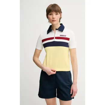 Pánské oblečení Bavlněné polo tričko Tommy Hilfiger SAILING WW0WW45597 bílá 00X, vel. S