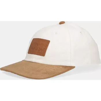 Kšiltovka Kšiltovka Levi's béžová barva, s aplikací, 000A9-0014 000A9.0014 80X, vel. ONE SIZE