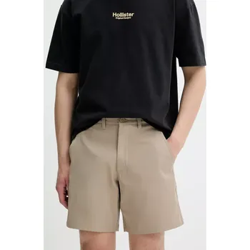 Pánské kraťasy Kraťasy Abercrombie & Fitch pánské, béžová barva, KI128-5039 KI128.5039.400 80X, vel. 38