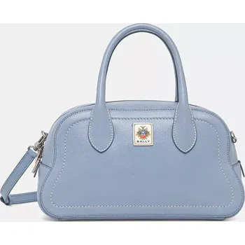 Kabelka Kožená kabelka Bally WAS02L modrá 55X, vel. ONE SIZE