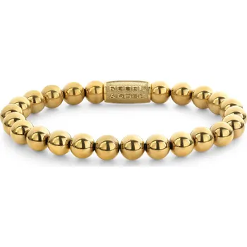 Náramek Rebel & Rose RR-80115-G-M náramek Yellowgold Handmade Rocks