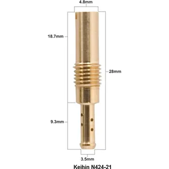 Palivový systém pro motocykl PROX volnoběžná tryska KEIHIN typ N424-21 průměr #72 ( 1 kus ) (PROX volnoběžná tryska KEIHIN typ N424-21 průměr #72 ( 1 kus ))