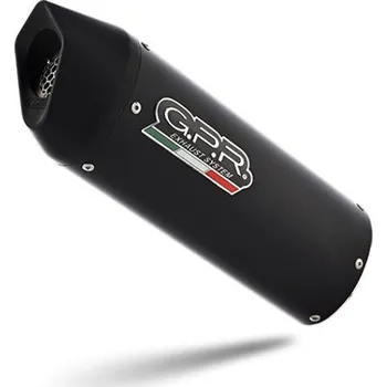 Výfuk pro motocykl Výfuk kompletní GPR FURORE EVO4 E4.CO.Y.201.CAT.FNE4 Matte Black including removable db killer and catalyst
