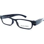 SUNPLAY Dioptrické brýle s LED osvětlením 1003 +3,00 černé