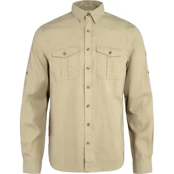 Pánské tričko Övik Travel Shirt LS M - Sand Stone L