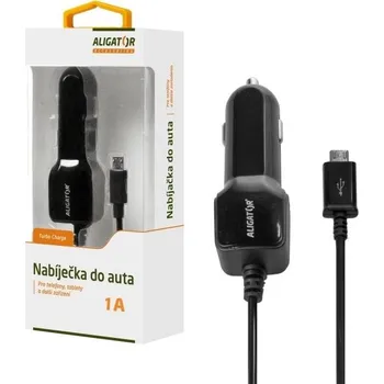 Univerzální autonabíječka s microUSB Aligator CHA0003