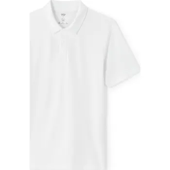Pánské tričko Celio Polo tričko Leterne 1168127 Bílá XXL