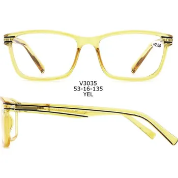 Brýle na čtení Dioptrické brýle V3035 / +0,50 žluté flex