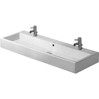 Duravit Vero dvojumyvadlo 120x47 cm, se 2 otvory pro baterie, alpská bílá