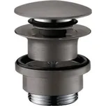 Hansgrohe Odtokové soupravy Odtoková souprava Push-Open, kartáčovaný černý chrom