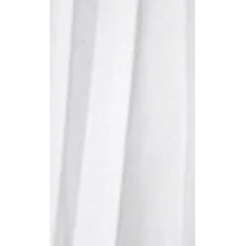 Vanová zástěna Aqualine Sprchový závěs 180x200cm, vinyl, bílá