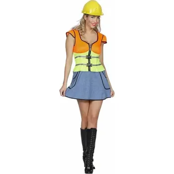 Karnevalový kostým Wilbers - Dámský kostým zedník - M