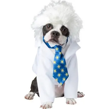 Karnevalový kostým California Costumes - Kostým pro psa Alvrrrt Einstein - S