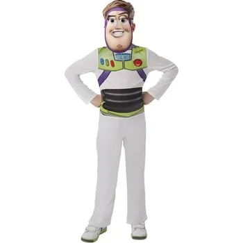 Karnevalový kostým Rubies UK - Buzz rakeťák kostým pro děti - Toy Story - 3-4 years