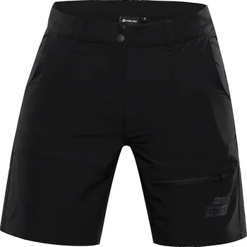 Dámské kraťasy Dámské softshellové kraťasy ALPINE PRO Baka černé Velikost: 44