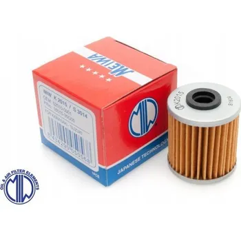Filtr pro motocykl MIW [MEIWA] olejový filtr KAWASAKI KXF 250 04-16, SUZUKI RMZ 250/450 04-16 (HF207) (50) (MIW [MEIWA] olejový filtr KAWASAKI KXF 250 04-16, SUZUKI RMZ 250/450 04-16 (HF207) (50))