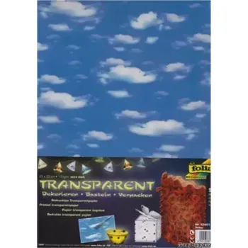 Karton Folia - Bringmann Folia Bringmann Transparentní papír - mraky