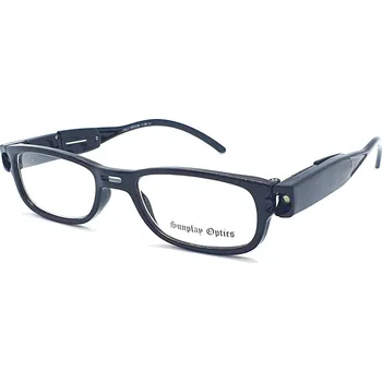 Brýle na čtení SUNPLAY Dioptrické brýle s LED osvětlením 1005 +3,00 černé