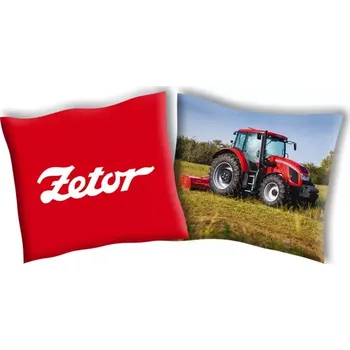 Povlak na dekorativní polštářek SDS Povlak na polštářek Traktor Zetor 4 - 40x40 cm
