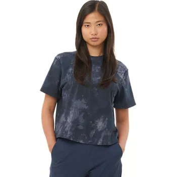 Dámské tričko Salomon Trackline SS Tee W LC2538700 - blue nights/blue granite XL