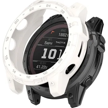Příslušenství k chytrým hodinkám Silikonový rámeček pro Garmin Enduro 2 a Garmin Tactix 7 - Béžový