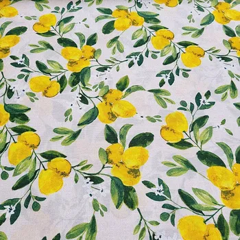 BYTEMA Dekorační látka CITRÓNOVNÍK 140 cm