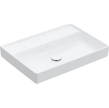 Umyvadlo Villeroy & Boch Collaro umyvadlo 65x47 cm, bez otvoru pro baterii, bez přepadu, CeramicPlus, Stone White