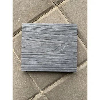 Plot HEDVÁBNĚ ŠEDÉ Plotové prkno WPC 20 x 140 x 2200 mm