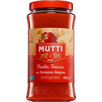 Omáčka Mutti Rajčatová omáčka na těstoviny s Parmigiano reggiano 400g 400g