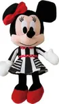 Plyšák Minnie černo-bílé šaty 25 cm