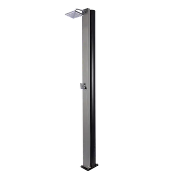 Zahradní sprcha Solární sprcha WATERMIXER RT ŠEDÉ ALUMINIUM (30 L)