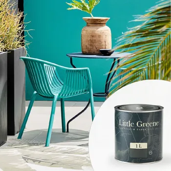 Barva na dřevo Little Greene Barva na kovový nábytek - Matná akryl 1L - Intelligent Exterior Eggshell Vyberte odstín:: Light Peachblossom (3)