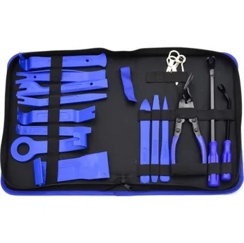 Nářadí pro automobil Sada 20ks na demontáž čalounění a autorádia GEKO