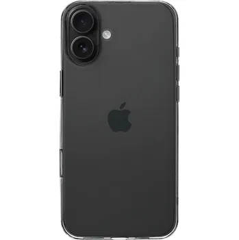 Náhradní kryt pro mobilní telefon Tactical TPU kryt pro Apple iPhone 16 Plus Transparent