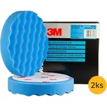 Leštící kotouč pěnový vlnitý 150 mm 3M Perfect-It Ultrafine modrý, 50388, 2 ks