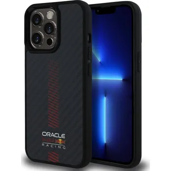 Náhradní kryt pro mobilní telefon Red Bull Carbon Powerbar MagSafe zadní kryt pro iPhone 13 Pro Black