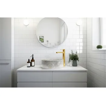 Umyvadlo Umyvadlo Invena WASHBAS COUNT GLAMOUR TREND 36CM Šedá