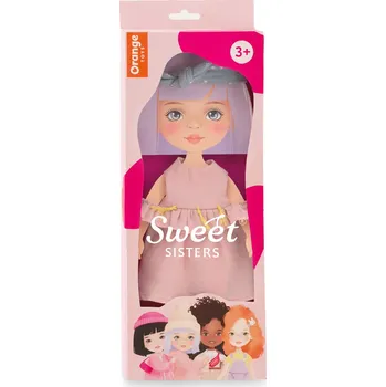 Doplněk pro panenku Obleček na panenky Sweet Sisters od firmy ORANGE TOYS - S21 (Obleček se střapatými šaty)