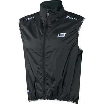Cyklistická bunda vesta Force V48, černá - vel. XL 306370