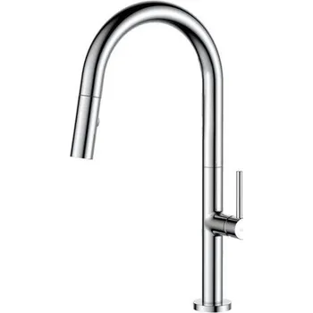 Vodovodní baterie kielle Oudee Dřezová baterie s výsuvnou sprškou, chrom