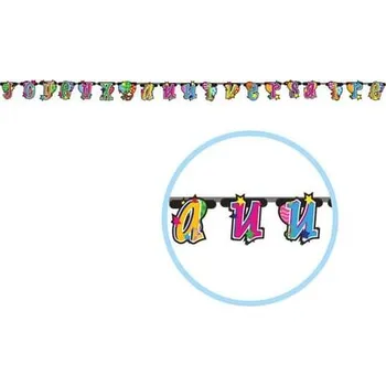 Guirca - Narozeninová girlanda hvězdičky -