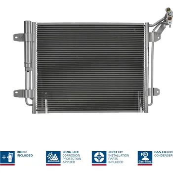 Výparník klimatizace Kondenzátor, klimatizace NISSENS 940138