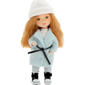 Panenka Panenka Sunny ve světle modrém kabátku od firmy ORANGE TOYS (Sunny in a Mint Coat - 32 cm)