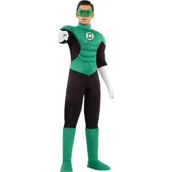 Karnevalový kostým Funiglobal - Kostým pro muže Green Lantern extra velký - XXL
