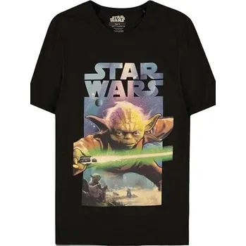 Karnevalový doplněk DIFUZED Bioworld Europe - Tričko Baby Yoda pro muže - Star Wars - M