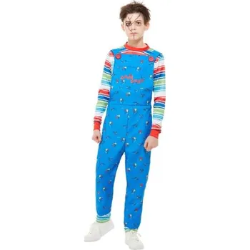 Volný čas Smiffys - Kostým Chucky Dětská hra pro chlapce - 10-12 years