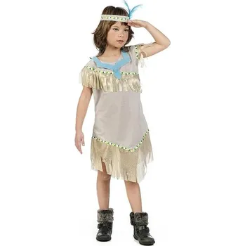 Karnevalový kostým Limit - Dívčí kostým indiánky zlatý - 11-13 years