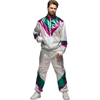 Karnevalový kostým Boland - Holografický tepláková souprava z 80. let pro dospělé - M
