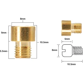 Palivový systém pro motocykl PROX hlavní tryska MIKUNI typ VM11/22 průměr #80 ( 1 kus ) (PROX hlavní tryska MIKUNI typ VM11/22 průměr #80 ( 1 kus ))