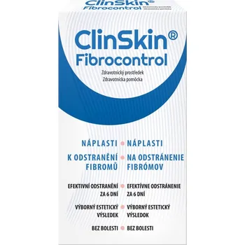 Náplast Unigroup ApS ClinSkin Fibrocontrol náplast k odstranění fibromů 3 ks
